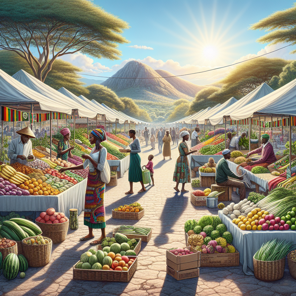 Organic food markets in Mutare