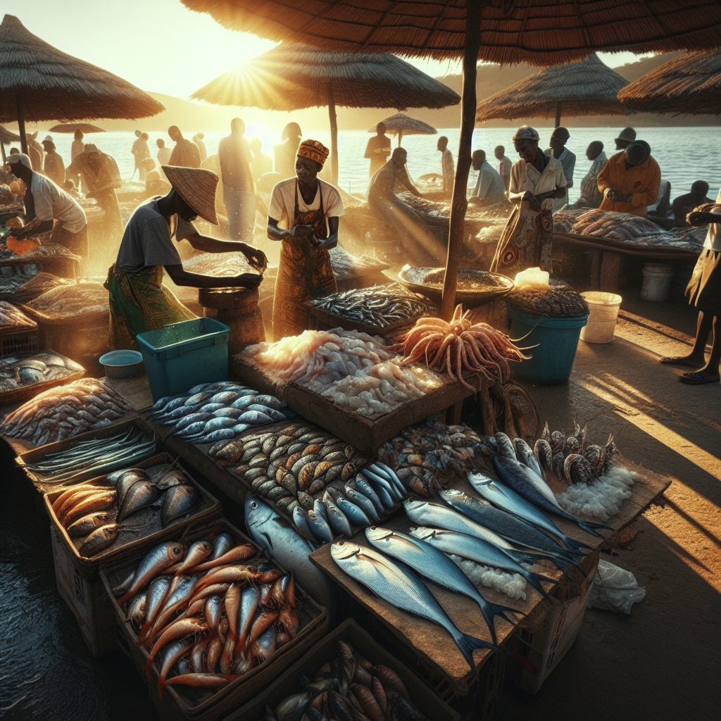 Seafood markets in Kariba