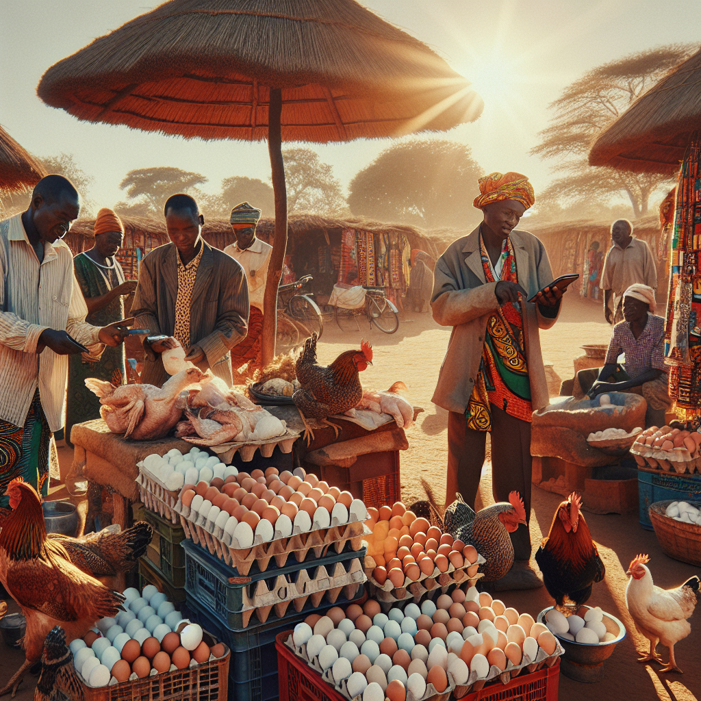 Sell Eggs and Chicken Direct to Consumers in Zimbabwe Using Zimbo Menu