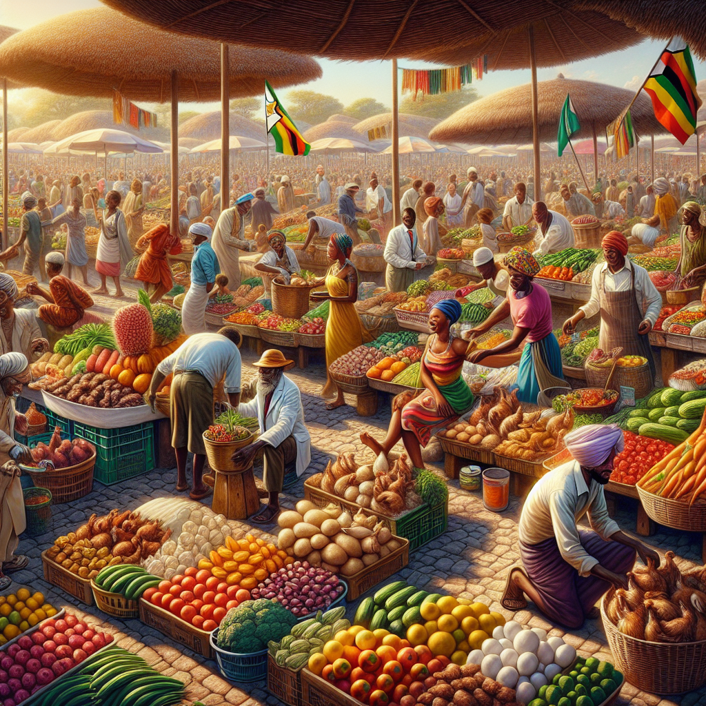 Sell Fresh Vegetables and Poultry in Zimbabwe via Zimbo Menu