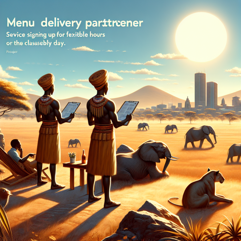 Zimbo Menu Delivery Partner Signup for Flexible Hours