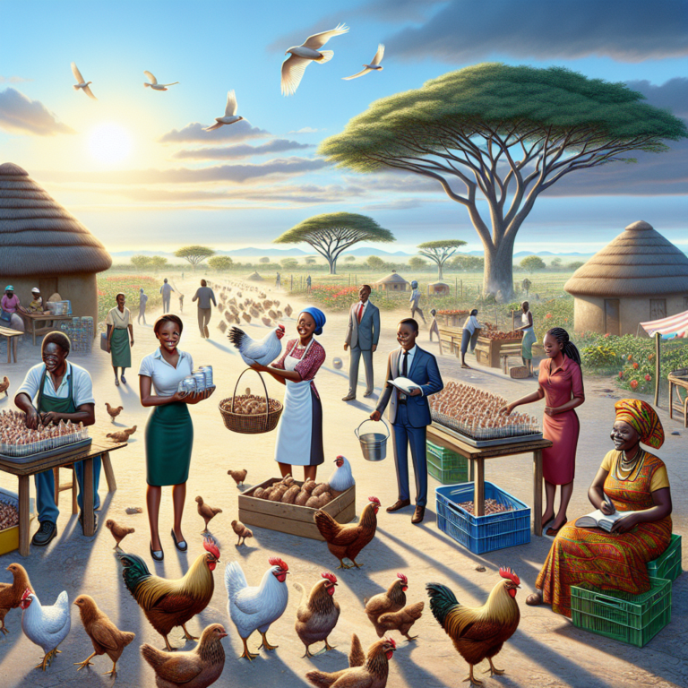 Start a Chicken Supply Business in Zimbabwe via Zimbo Menu