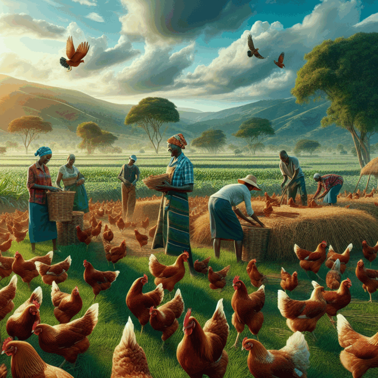 chicken farming Zimbabwe